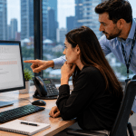 Team reviewing suspicious email