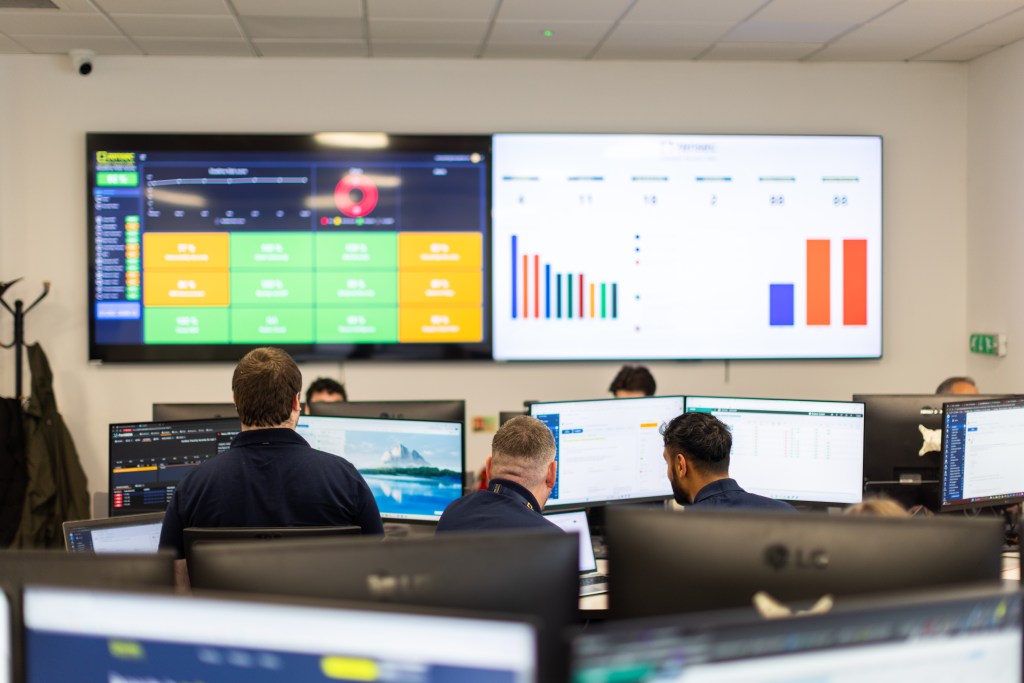 Soc team monitoring dashboard